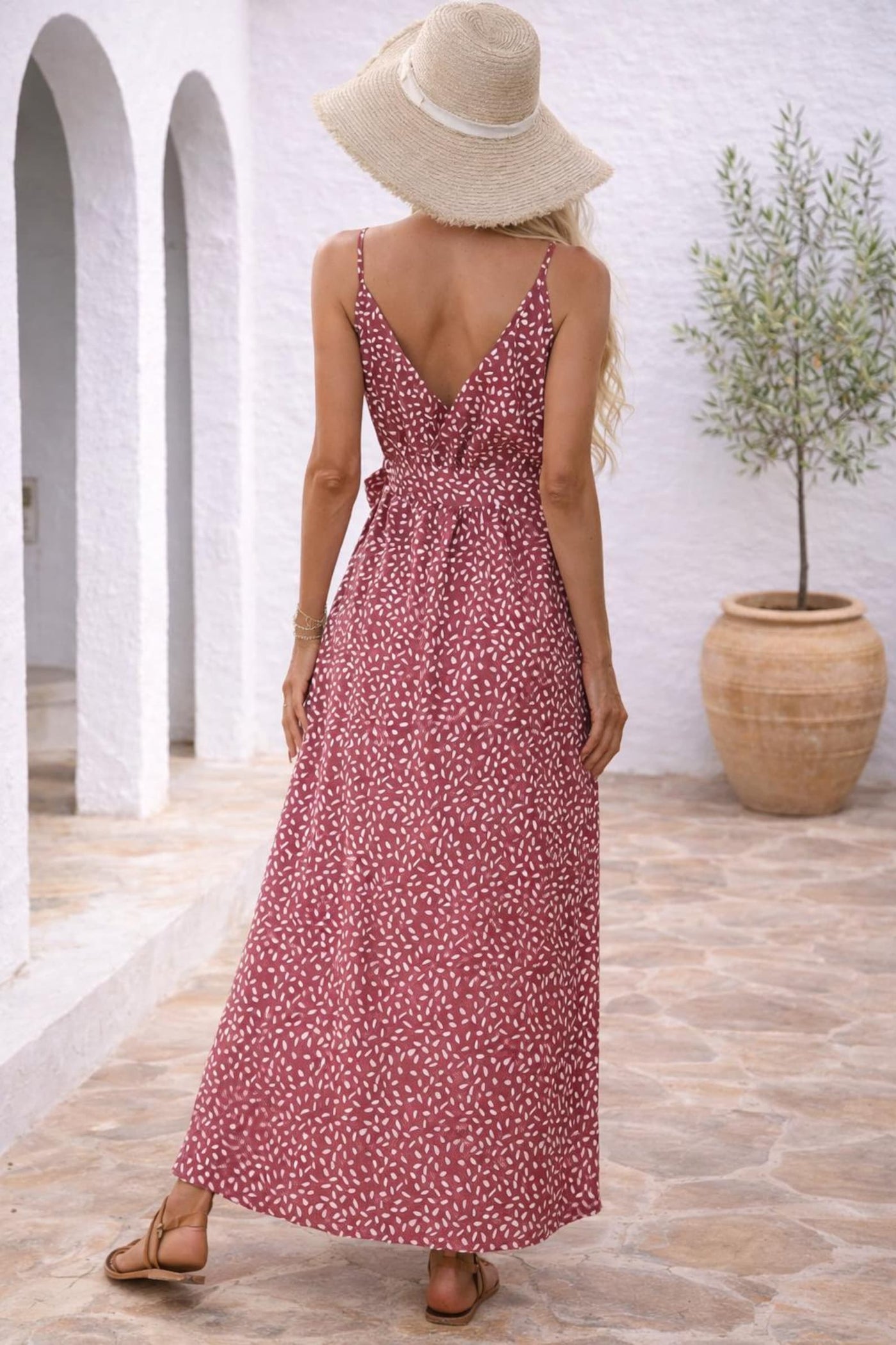 Wrap Dress Sewing Pattern | XS-XXXL | Slit Dress Pattern | Summer Dress Pattern | Women Sewing Pattern | Sleeveless Dress