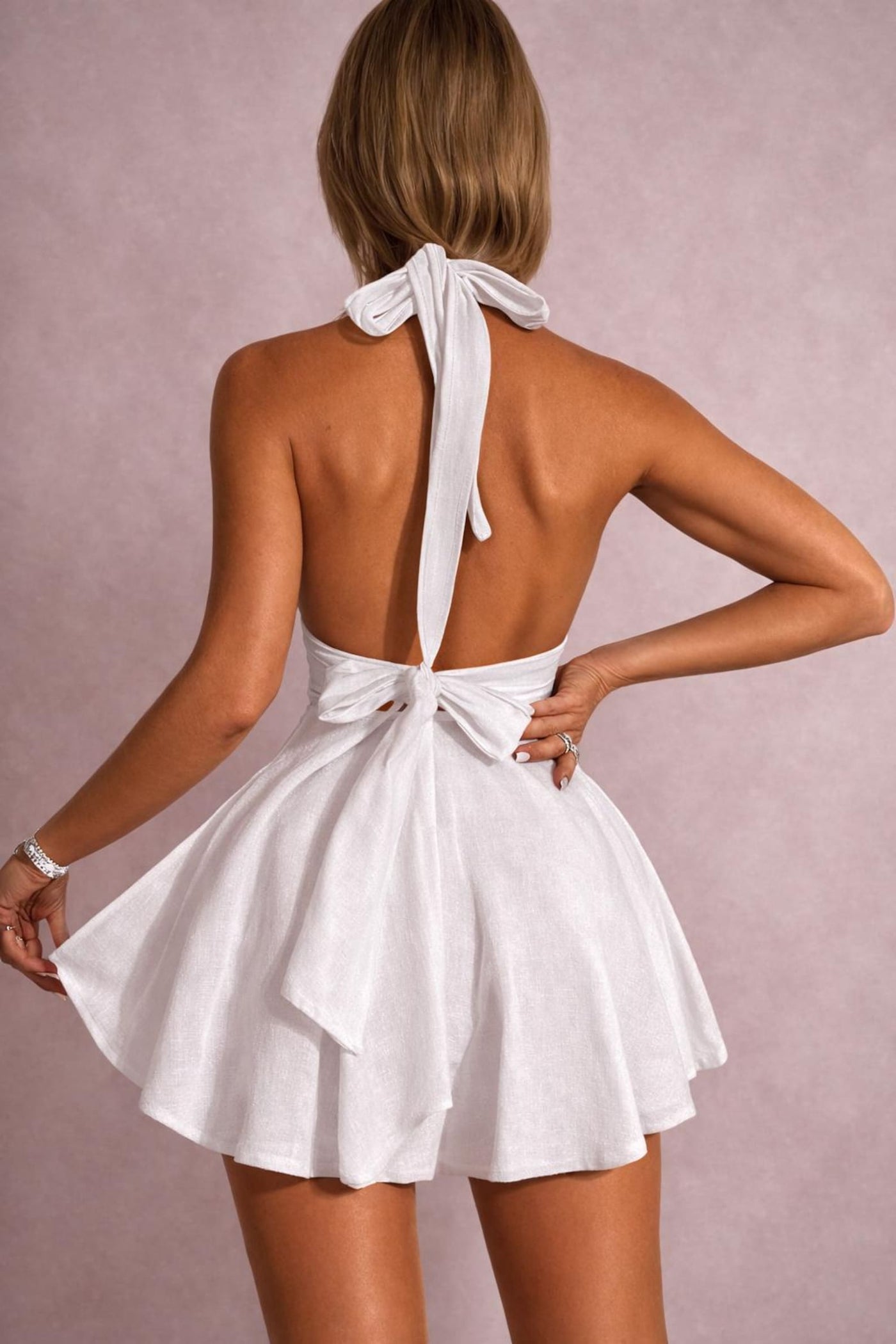 Sybil Dress Sewing Pattern | Halter Dress Pattern | Women Sewing Pattern | Sewing Patterns | Mini Dress | Women Pattern |