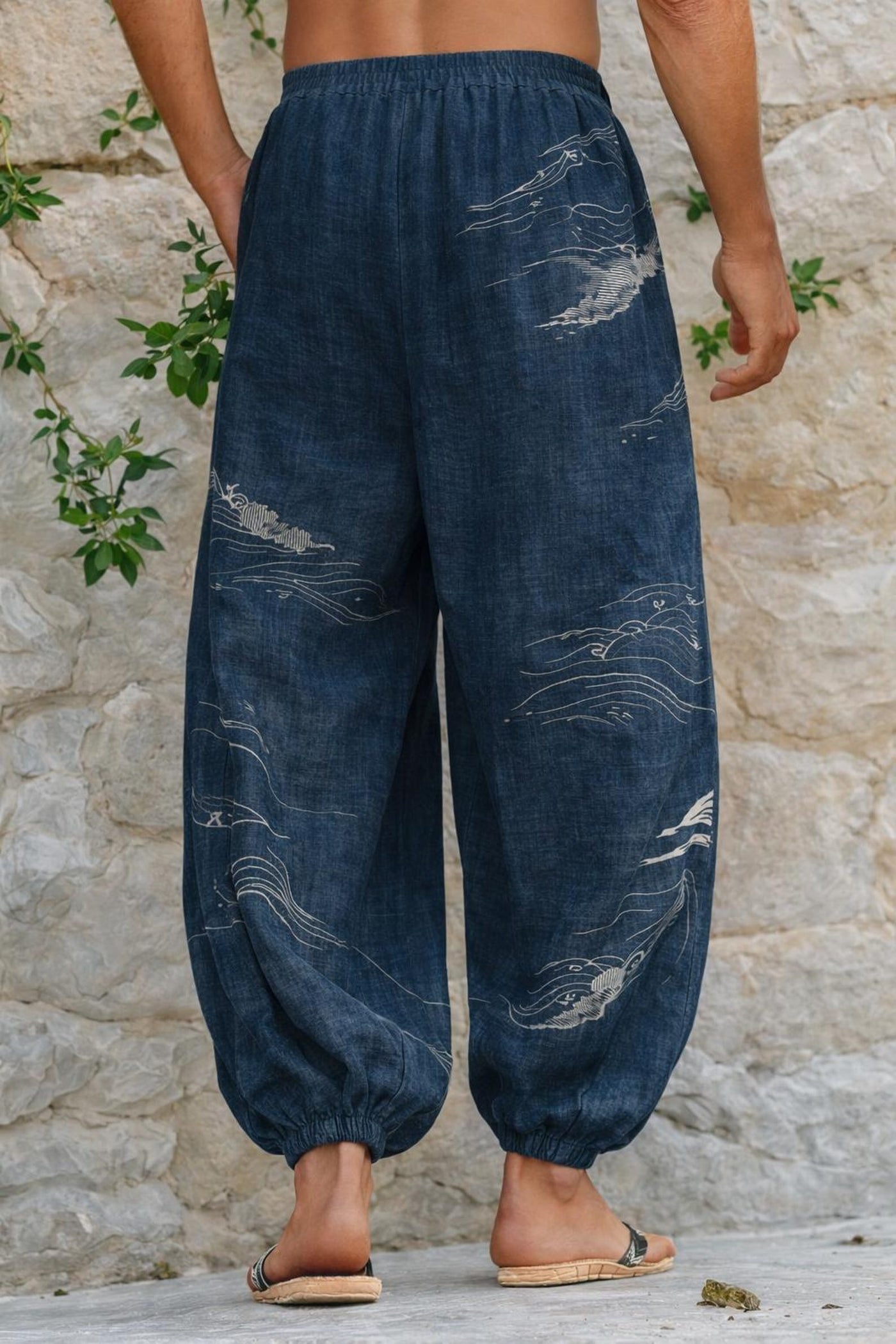 Hakama Pants Pattern for Men | Japanese Pants Pattern | Men Joggers Pattern | Sewing Pattern for Men | Balloon Pants Men