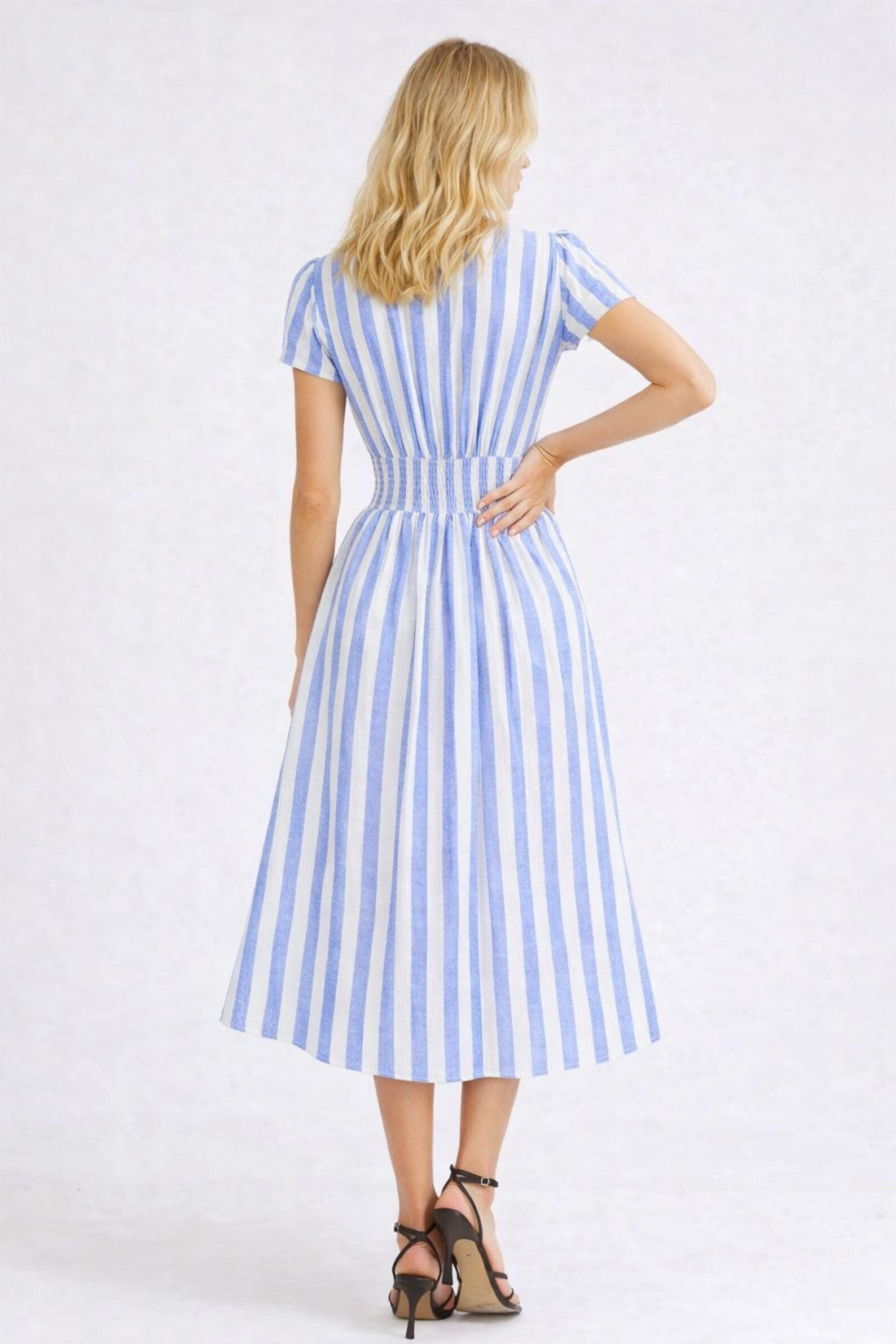 Dress with Pockets | Aurora Dress Sewing Pattern | Linen Dress Sewing Pattern | Women Patterns | Summer Dress | Halter Women