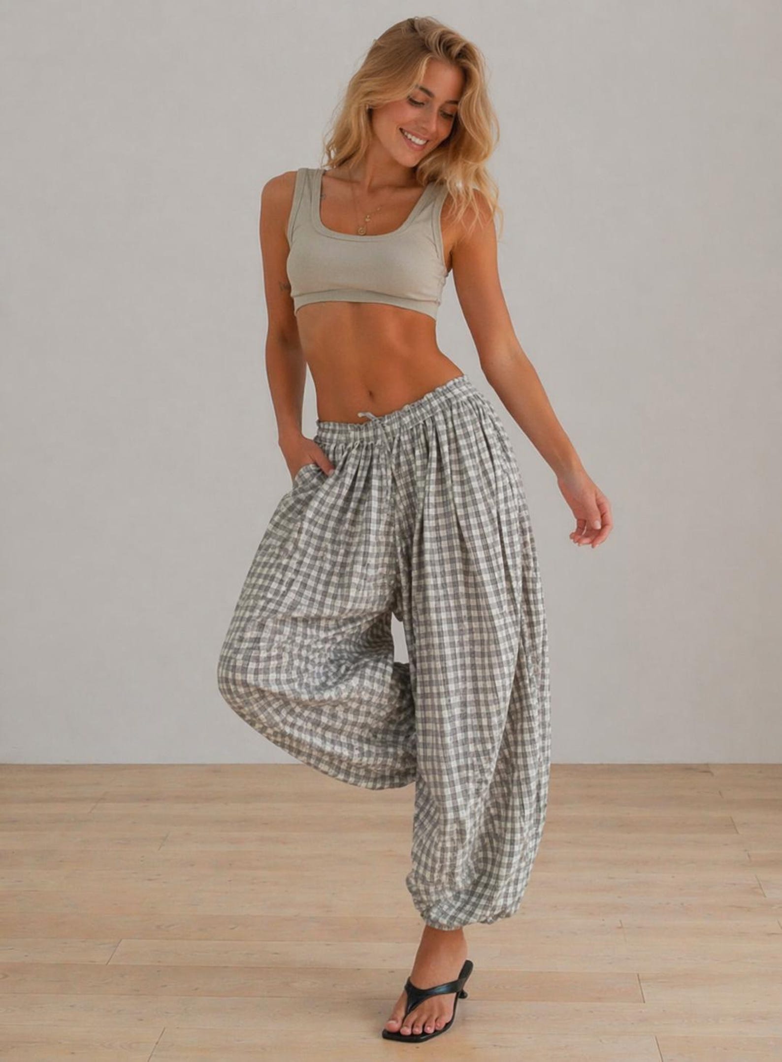 Balloon Pants Sewing Pattern, Barrel Leg Pants, Wide Leg Pants Sewig Pattern, Women Sewing Pattern Pants, Baggy Pants