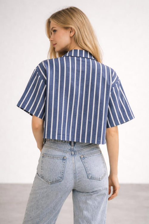 Crop Shirt Pattern, Women Shirt Pattern, Short Shirt Pattern, Sewing Pattern, Women Sewing pattern, Shirt Pattern, Beginner