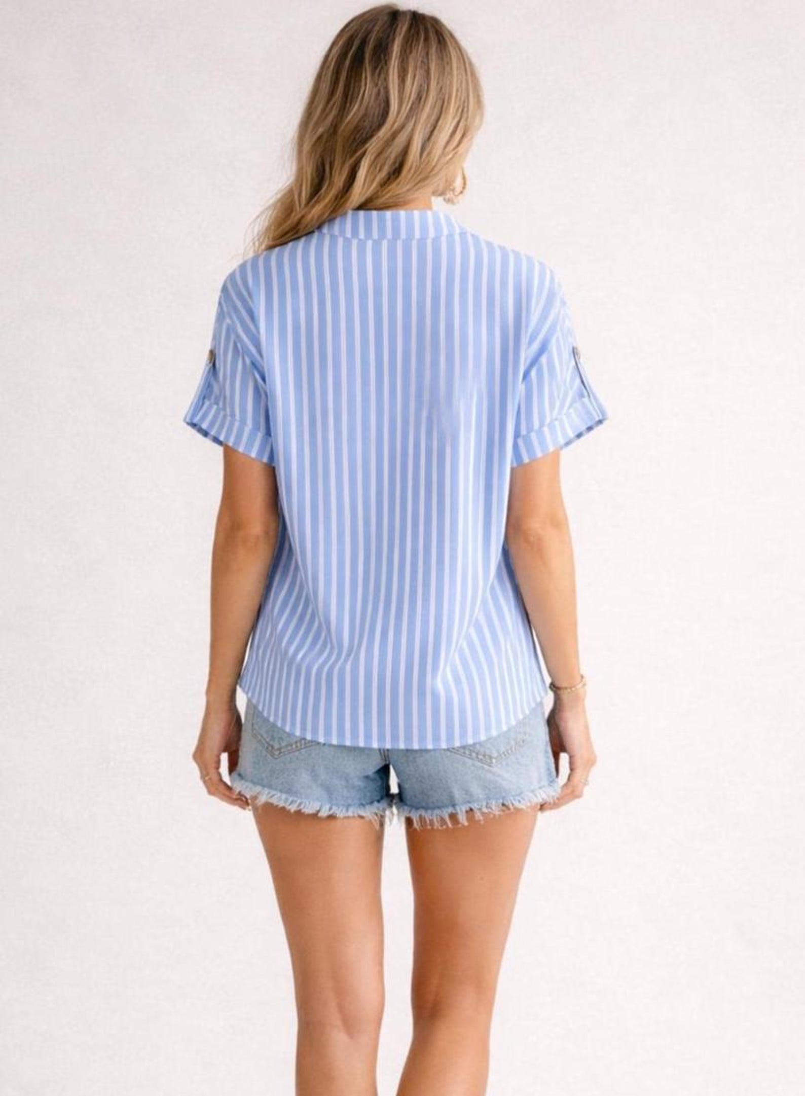 Summer Shirt Sewing Pattern, Shirt Pattern, Short Sleeve Shirt Pattern, Sewing Pattern, Women Sewing pattern, Beginner Sewing