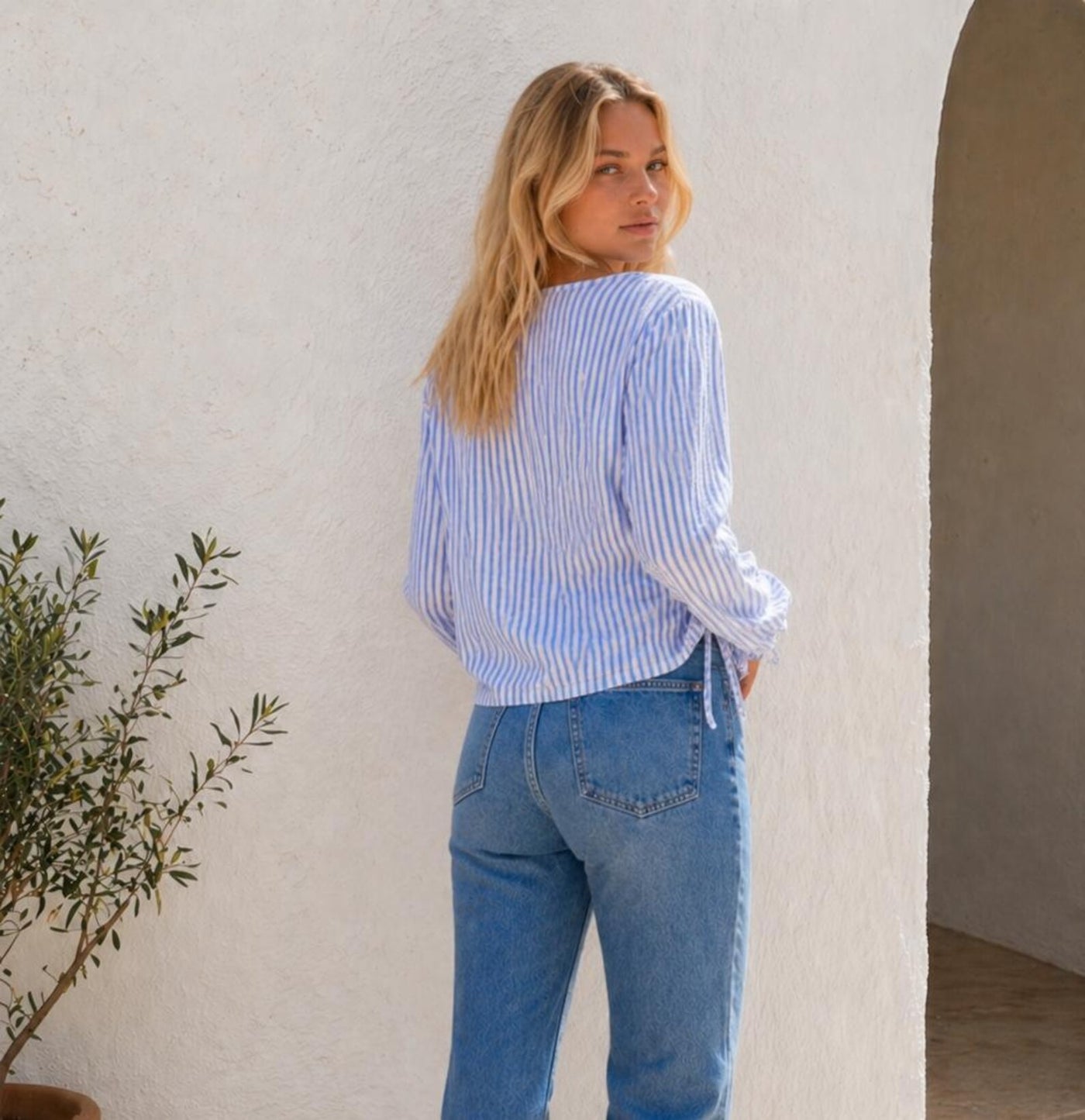 Wrap Top Sewing Pattern | Tie Top Pattern | Women Sewing Pattern | Blouse Pattern | Sewing Patterns Women Blouse | Tie Top