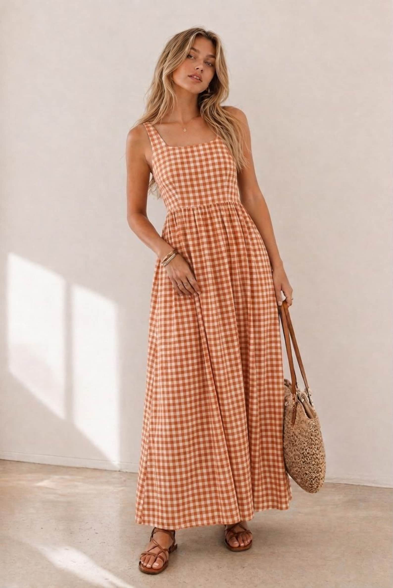 Celeste Dress Sewing Pattern | Summer Dress Pattern | Beginner Dress Pattern | Women Dress | Patterns for Women, Maxi Dress