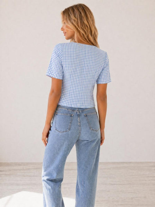 Daisy Top Sewing Pattern | Front Tie Top Pattern | Summer Top Pattern | Blouse Pattern | Sewing Pattern Women| Easy Top