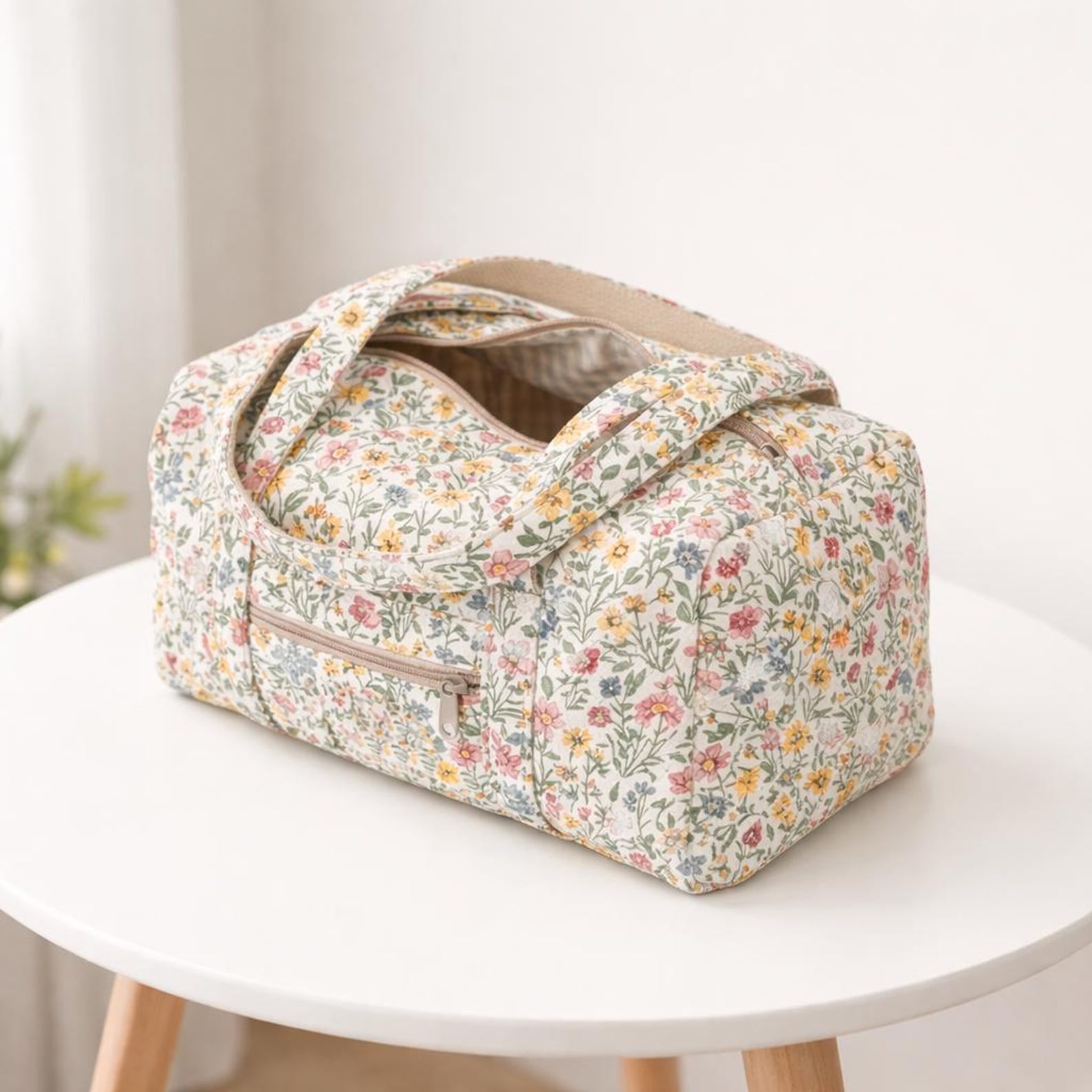 Mini Duffle Bag Pattern | Make Up Bag Sewing Pattern | Beginner Pattern | Travel Bag Pattern | Bag Sewing Pattern | Beginner