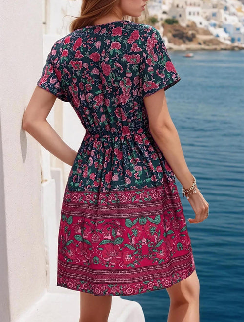Boho Dress Sewing pattern | XS- XXL | Dress pattern | Wrap Dress | Summer dress | Women sewing pattern | Sewing Patterns |