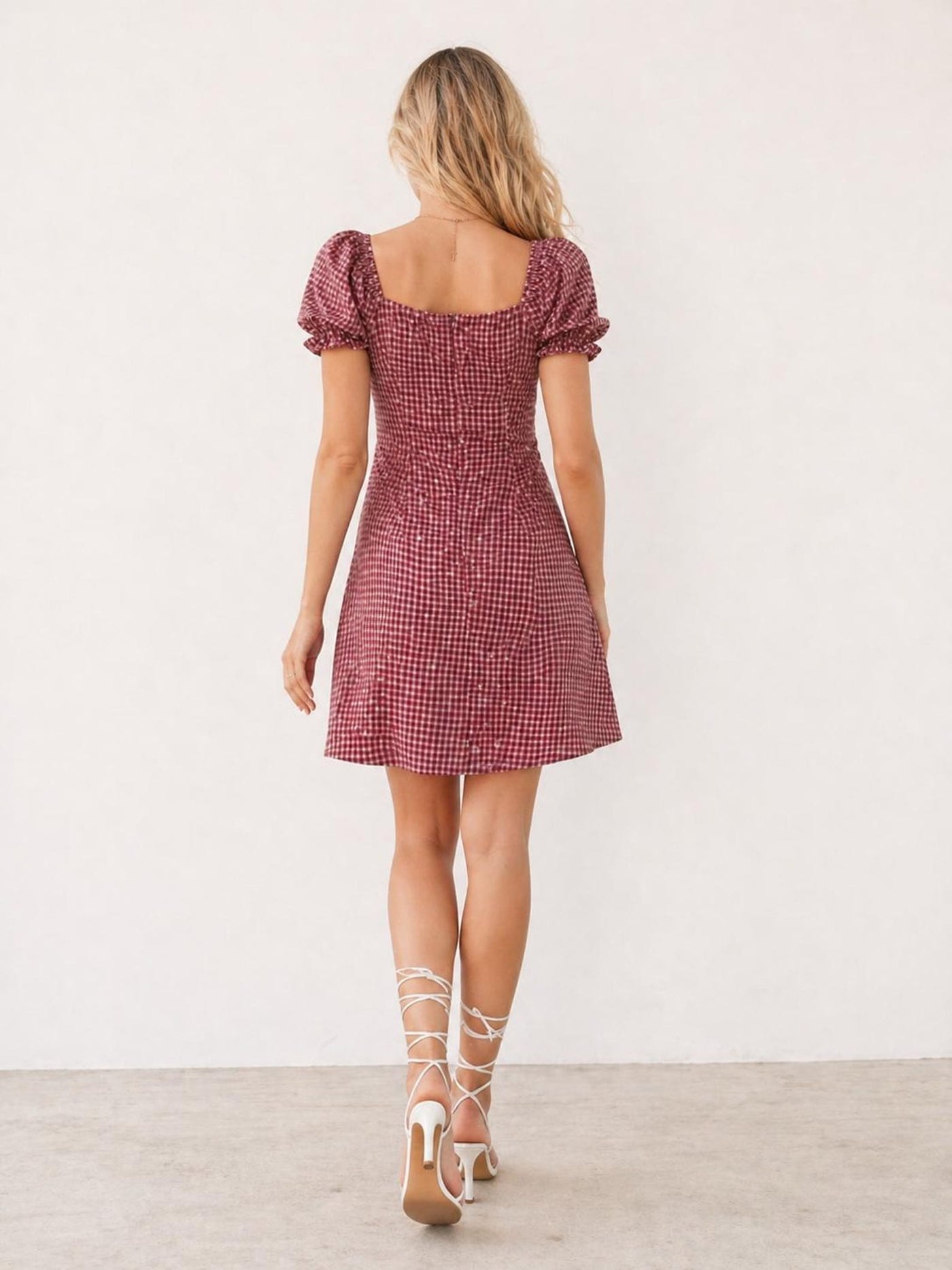 Sweetheart Dress Pattern | Women Dress Pattern | Summer Dress Pattern | Women Sewing Pattern | Puff Sleeved Dress | Sewing