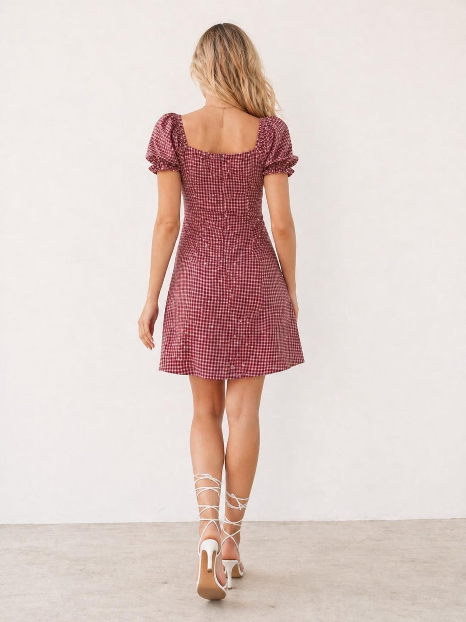 Sweetheart Dress Pattern | Women Dress Pattern | Summer Dress Pattern | Women Sewing Pattern | Puff Sleeved Dress | Sewing