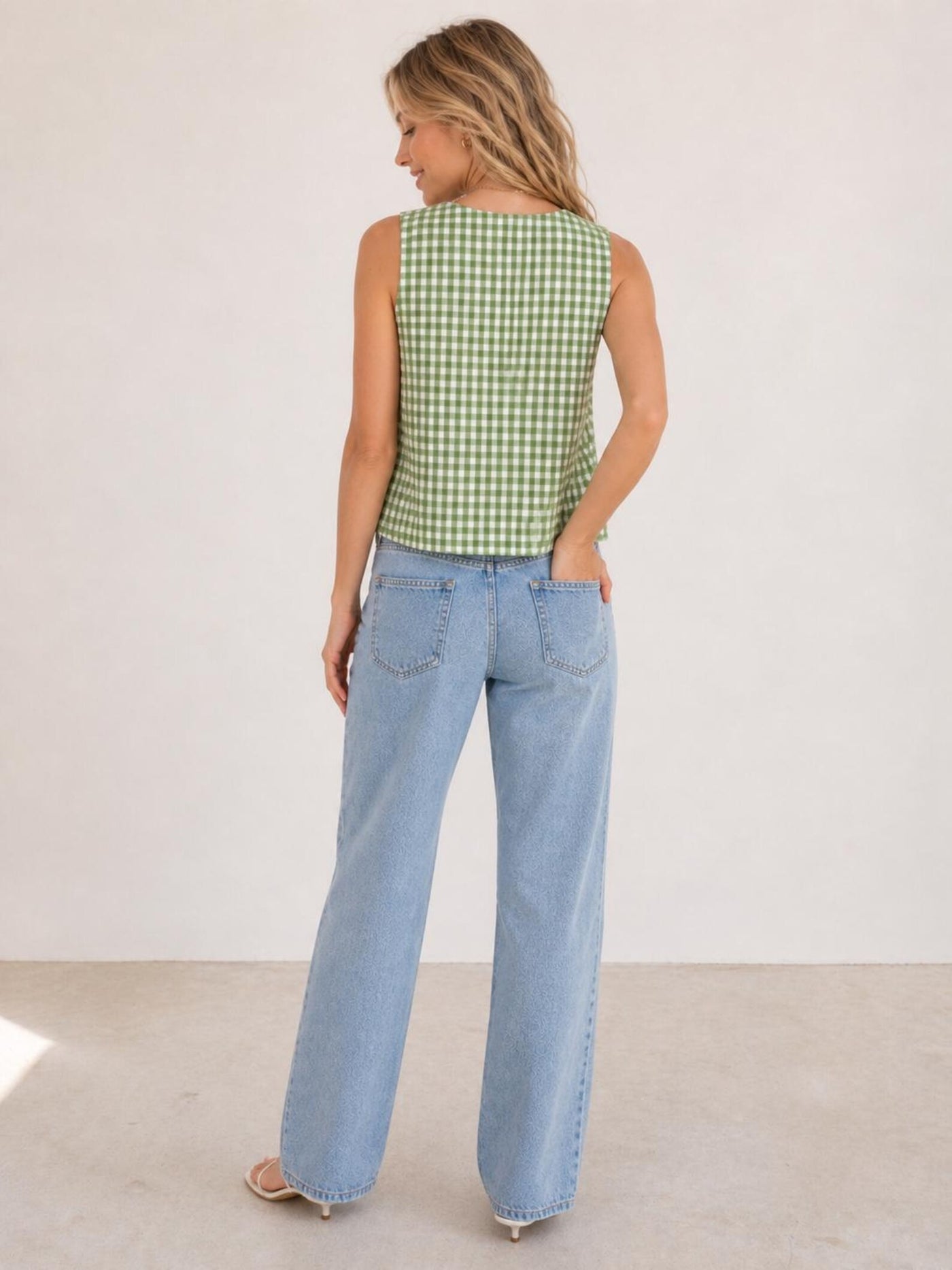 Allegra Top Sewing Pattern | Women Sewing Pattern | Blouse Pattern | Front Tie Top Pattern | Beginner Sewing Pattern | Vest