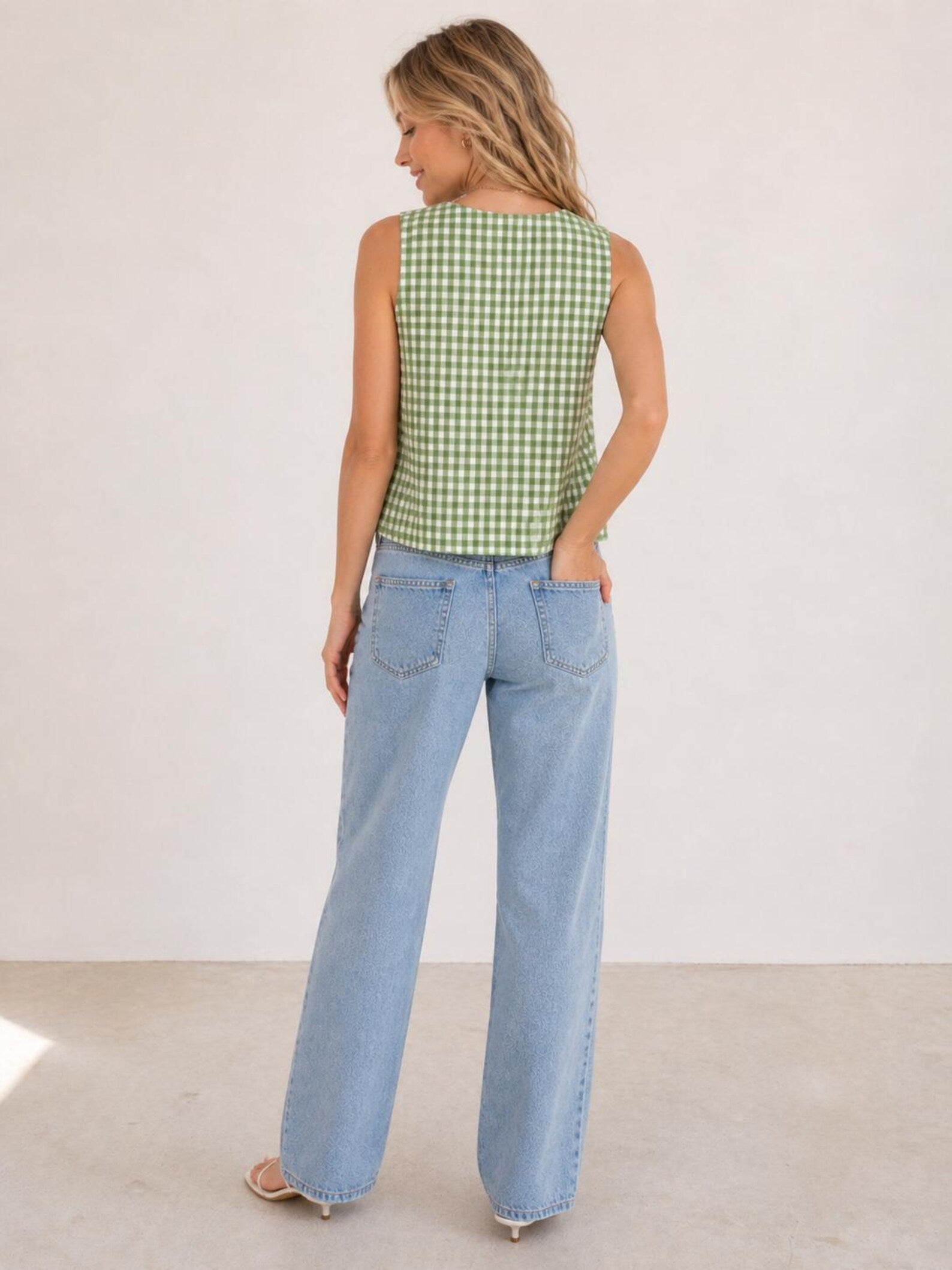 Allegra Top Sewing Pattern | Women Sewing Pattern | Blouse Pattern | Front Tie Top Pattern | Beginner Sewing Pattern | Vest