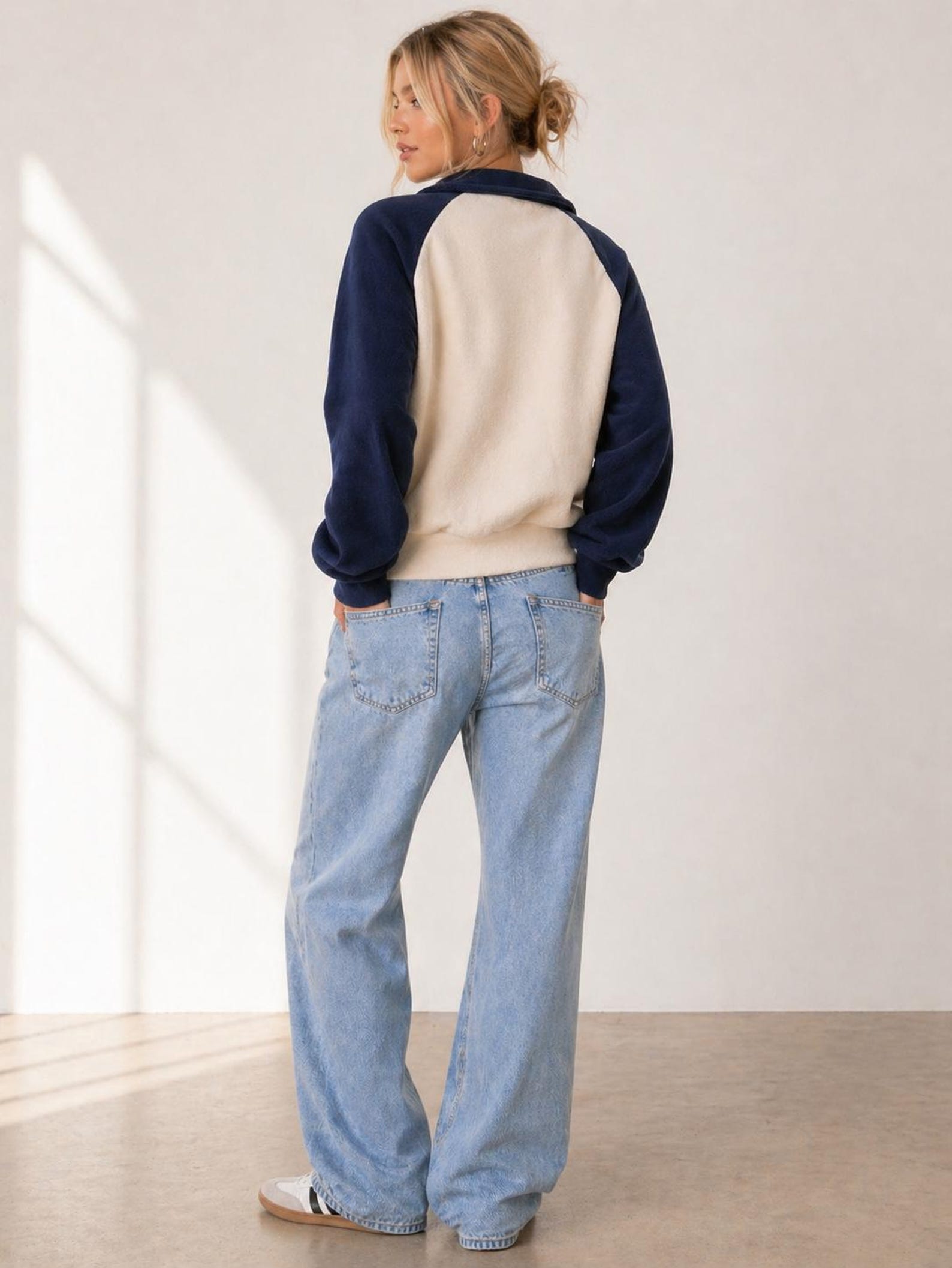 Raglan Sweatshirt Pattern, Women Sweater Pattern, Zip Up Sweater Pattern, Women Sewing Pattern, Beginner Sewing Pattern