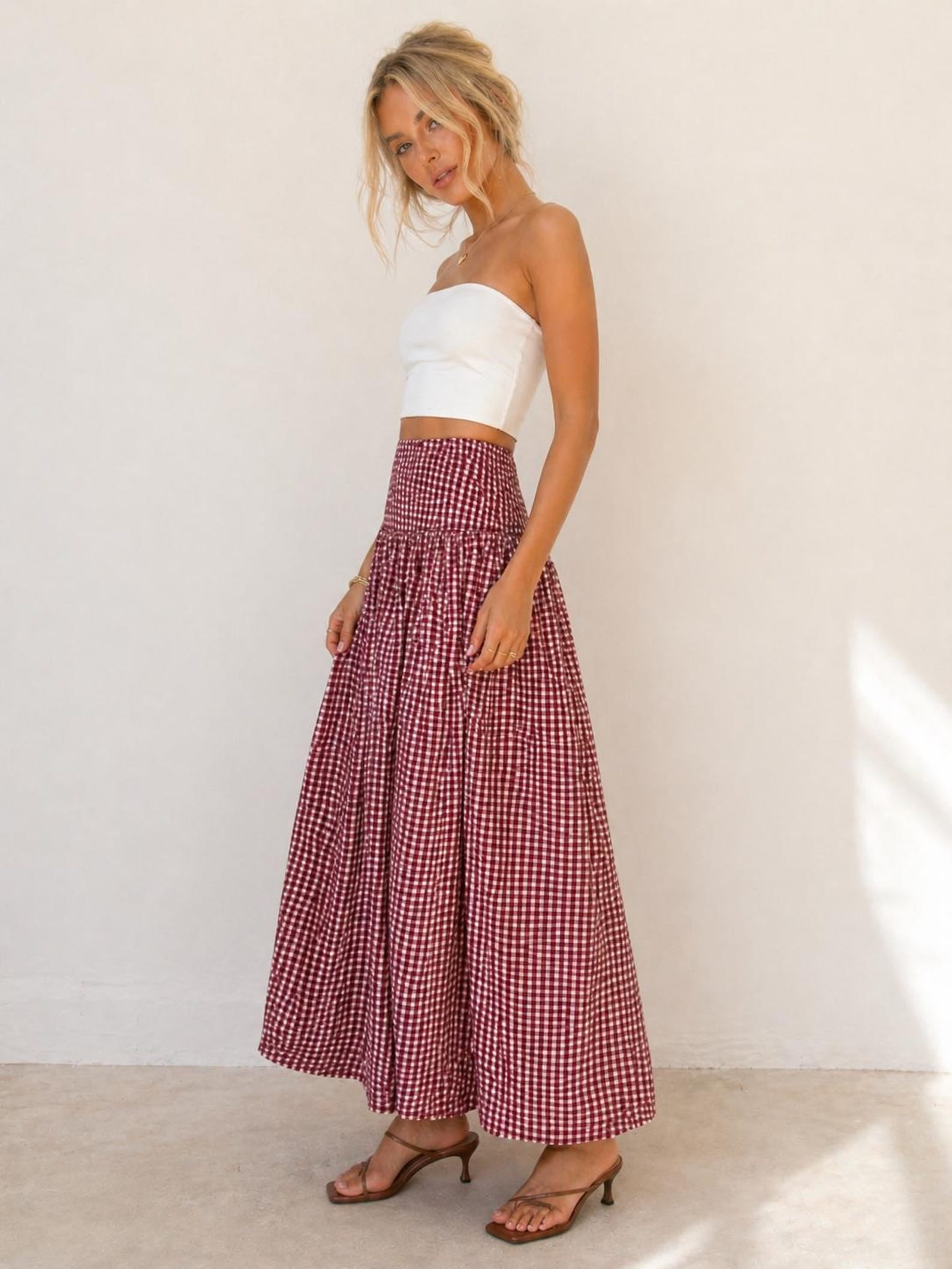 Jenna Skirt Sewing Pattern | Maxi Skirt Pattern | High Waist Skirt Pattern | Sewing Patterns, Women Sewing Pattern, Skirt
