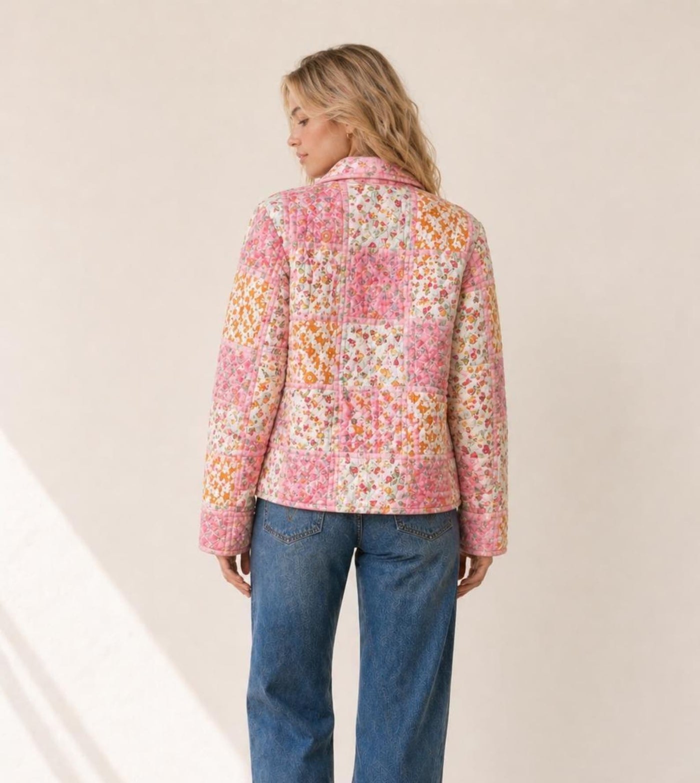 Women Jacket Sewing Pattern | Quilted Jacket Pattern | Sewing Patterns | Women Sewing Pattern Patchwork Jacket | Beginner