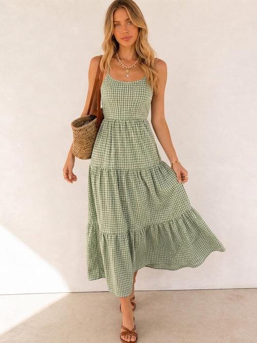 Back Tie Dress Sewing Pattern | Summer Dress | Maxi Dress Pattern | Women Dress Pattern | Sewing Patterns for Women, Dress