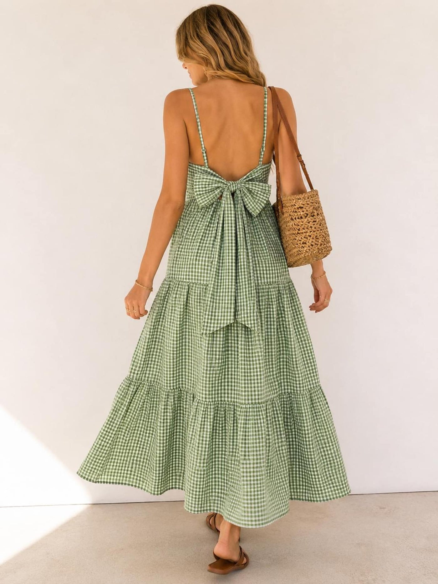 Back Tie Dress Sewing Pattern | Summer Dress | Maxi Dress Pattern | Women Dress Pattern | Sewing Patterns for Women, Dress