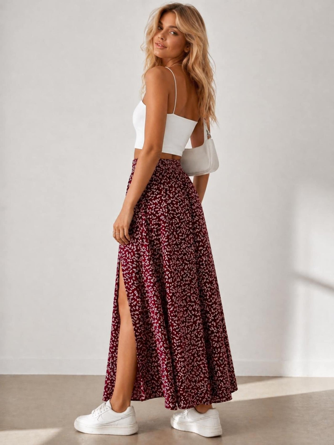 Maxi Slit Skirt Sewing Pattern | XS-XXXL | Sewing Patterns Skirt | Maxi Skirt Pattern PDF | Women Sewing Pattern, Skirt