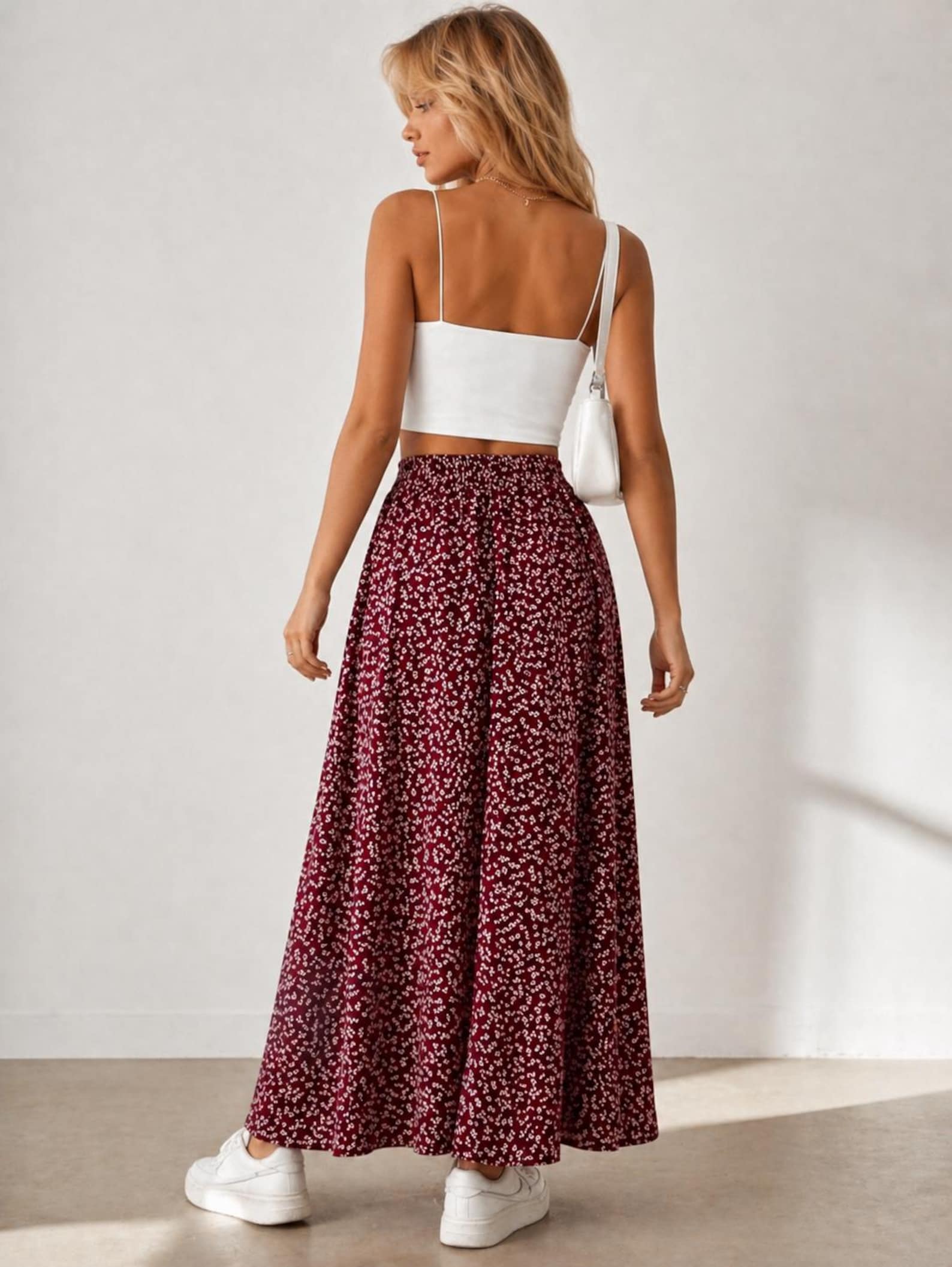 Maxi Slit Skirt Sewing Pattern | XS-XXXL | Sewing Patterns Skirt | Maxi Skirt Pattern PDF | Women Sewing Pattern, Skirt