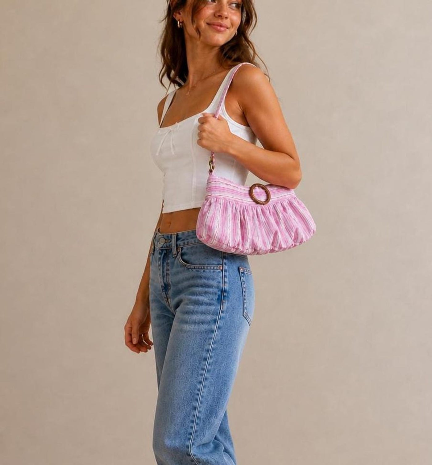 Pleated Bag Pattern | Hobo Bag Sewing Pattern | Purse Sewing Pattern | Shoulder Bag | Women Bag Pattern | Beginner Bag