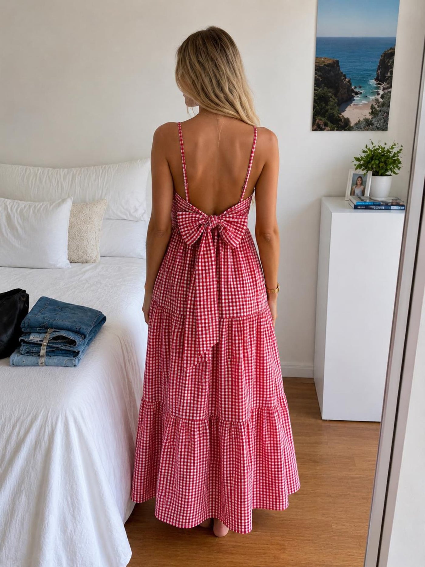 Leah Dress Sewing Pattern | Maxi Dress Pattern | Back Tie Dress | Summer Dress Sewing Pattern | Women Dress | Sewing Patterns