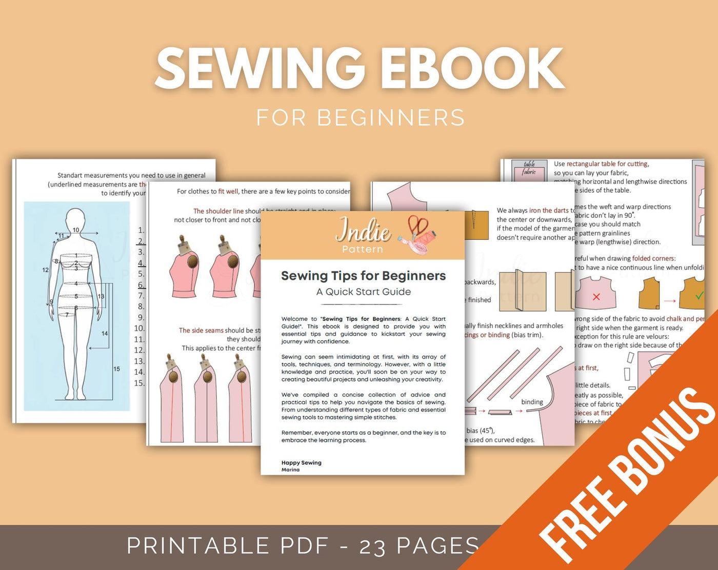 Bag Sewing Patterns Bundle | Duffle Bag Pattern | Shoulder Bag Pattern | Laptop Sleeve Pattern | Women Bag Pattern | Beginner