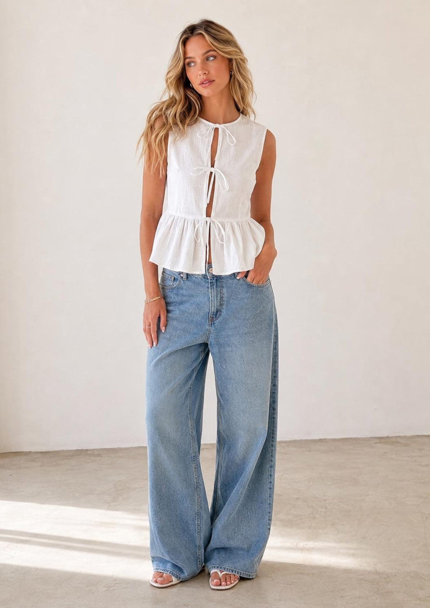 Amelie Top Sewing Pattern | Women Sewing Pattern | Blouse Pattern | Front Tie Top Pattern | Sewing Patterns for Beginner Top