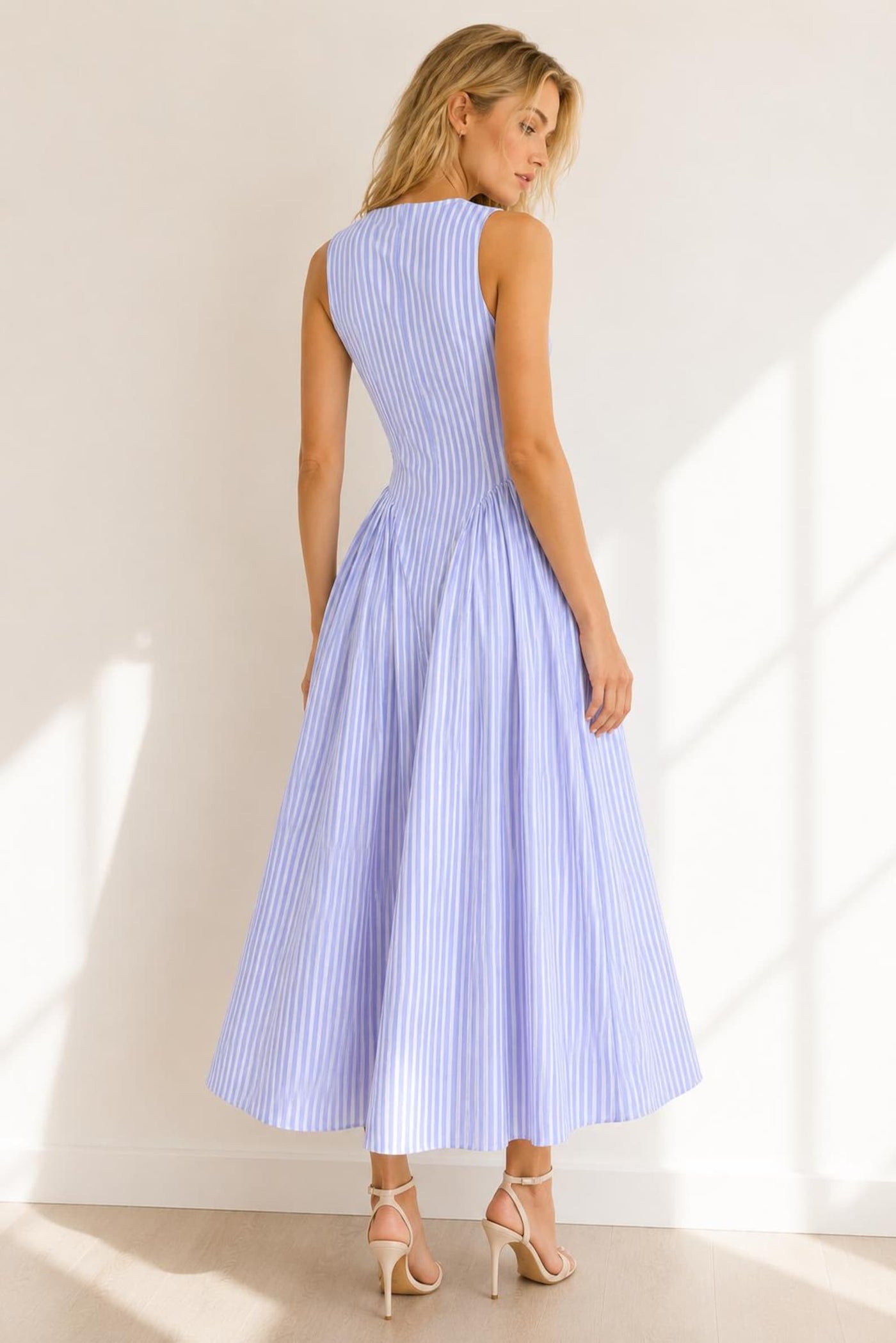 Ophelia Dress Sewing Pattern | Boat Neck Dress Pattern | Fitted Dress Pattern | Sewing Patterns | Women Patterns | Summer