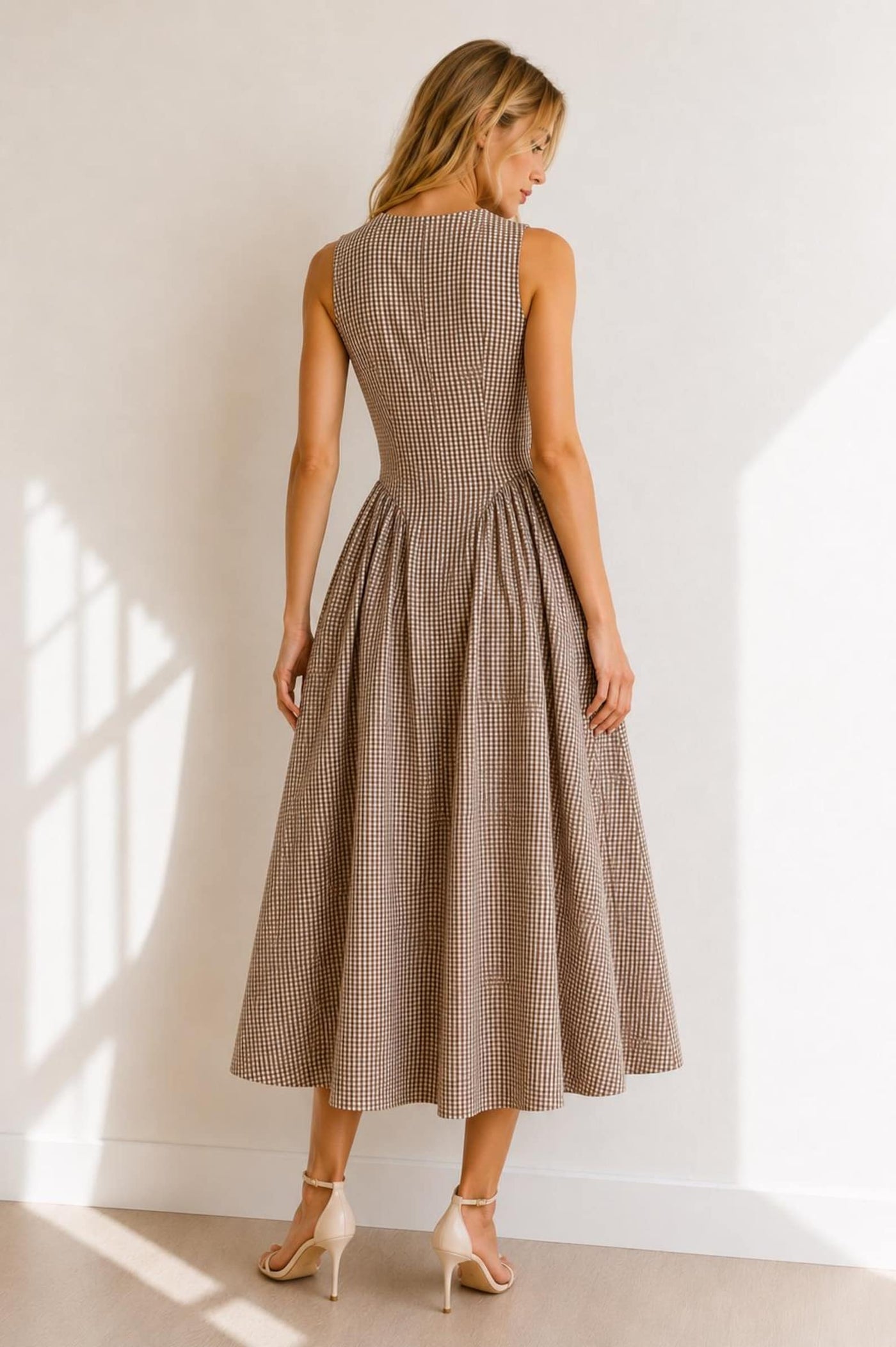 Dress Sewing Pattern | Boat Neck Dress Pattern | Fitted Dress Pattern | Sewing Patterns | Women Patterns | Summer Dress