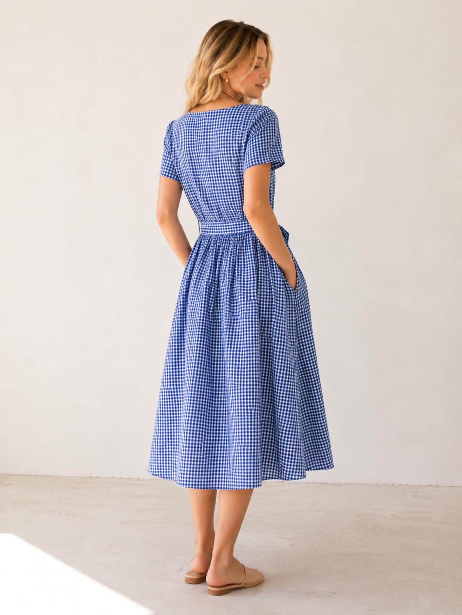 Iris Dress Sewing Pattern | Dress with Pockets | Linen Dress Sewing Pattern | Women Patterns | Summer Dress | Women Dress