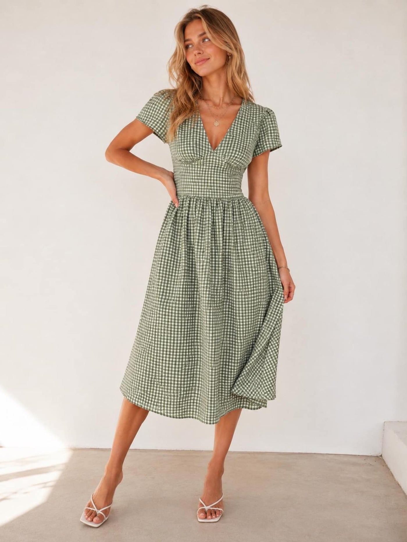Summer Dress Sewing Pattern | Dress with Pockets | Linen Dress Sewing Pattern | Women Patterns | Dress Sewing Pattern |