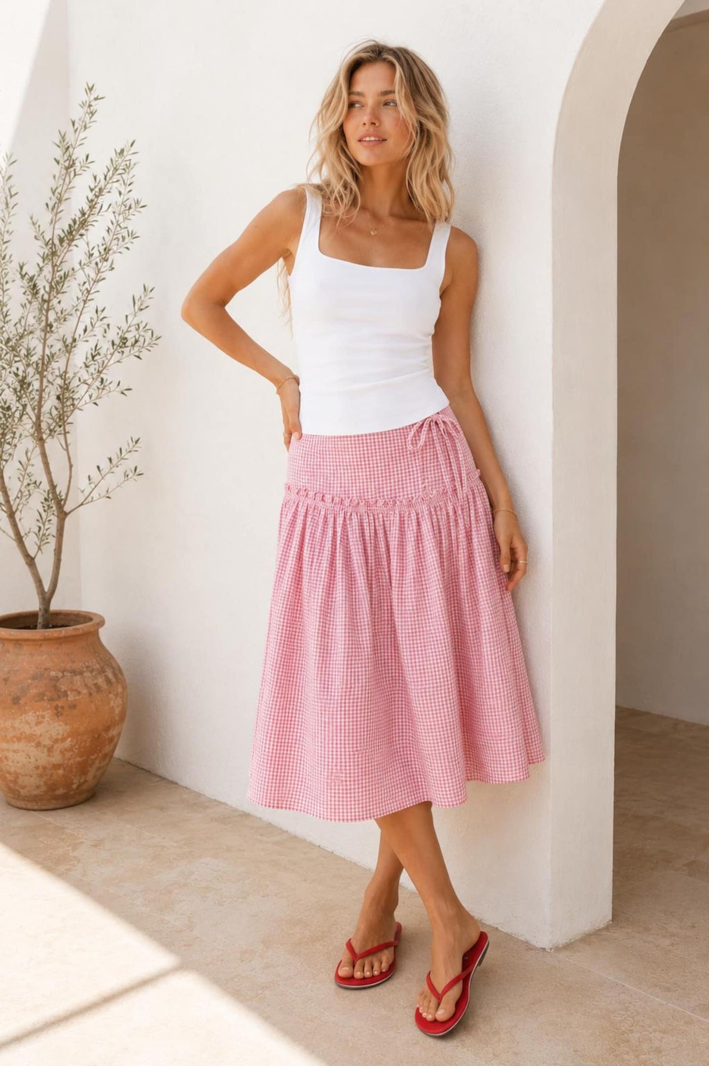Midi Skirt Sewing Pattern | Skirt Pattern | Women Skirt Pattern | Sewing Patterns | Women Sewing Pattern, Side Tie Skirt