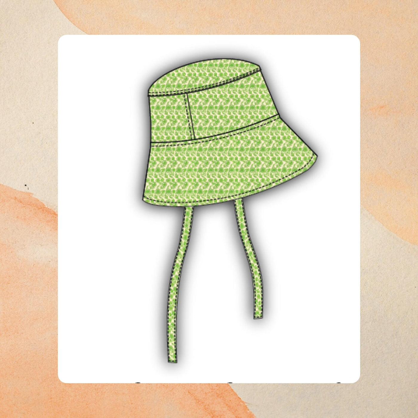 Sun Hat Sewing Pattern, Bucket Hat Pattern, Sunhat for Women, Women Sewing Pattern, Beginner Friendly, Wide brim Hat, Summer