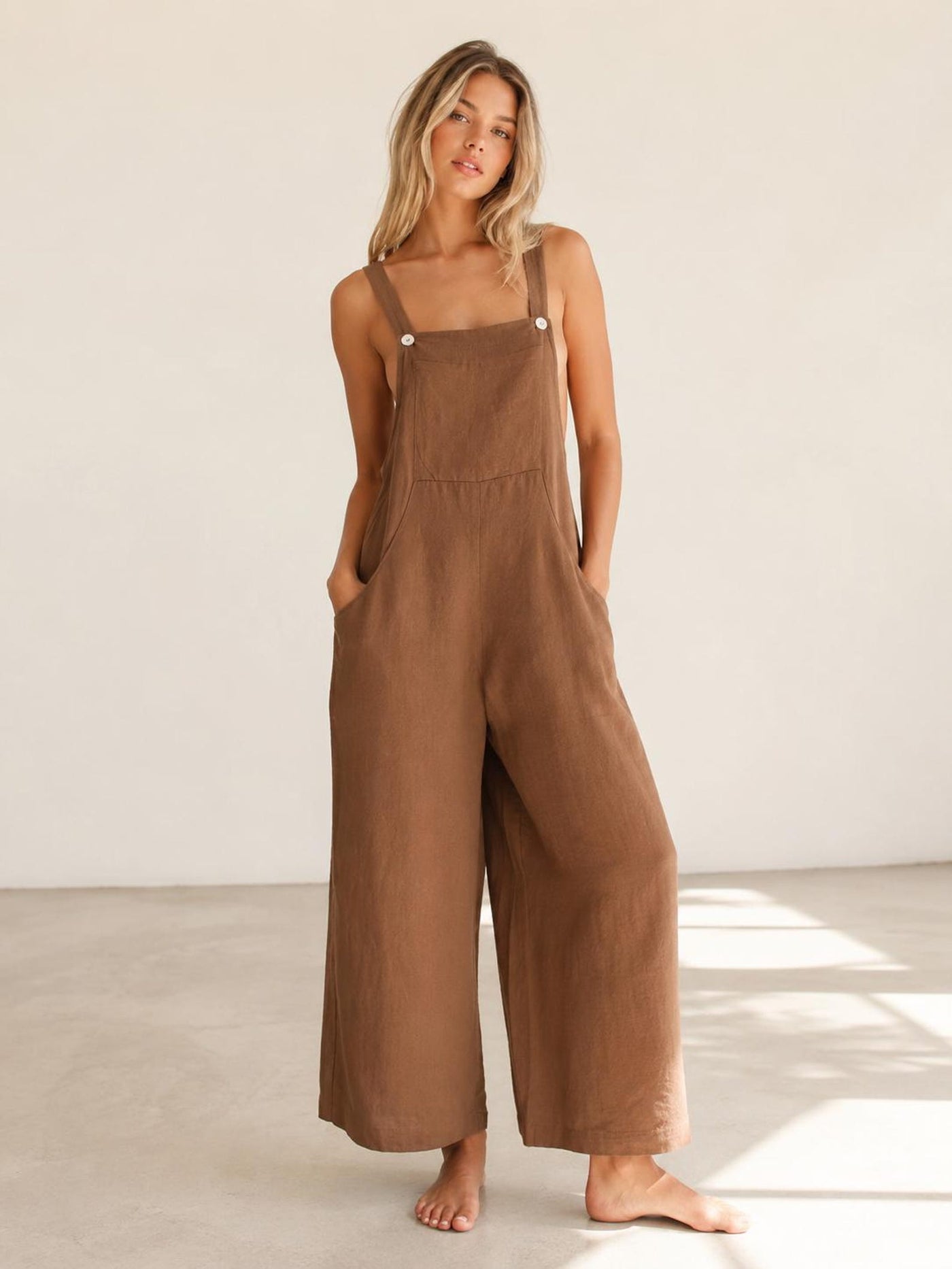 Jumpsuit Sewing Pattern | Overalls Pattern | Sewing Patterns Women | Romper Pattern Women | Dungaree Pant Loose Trouser |