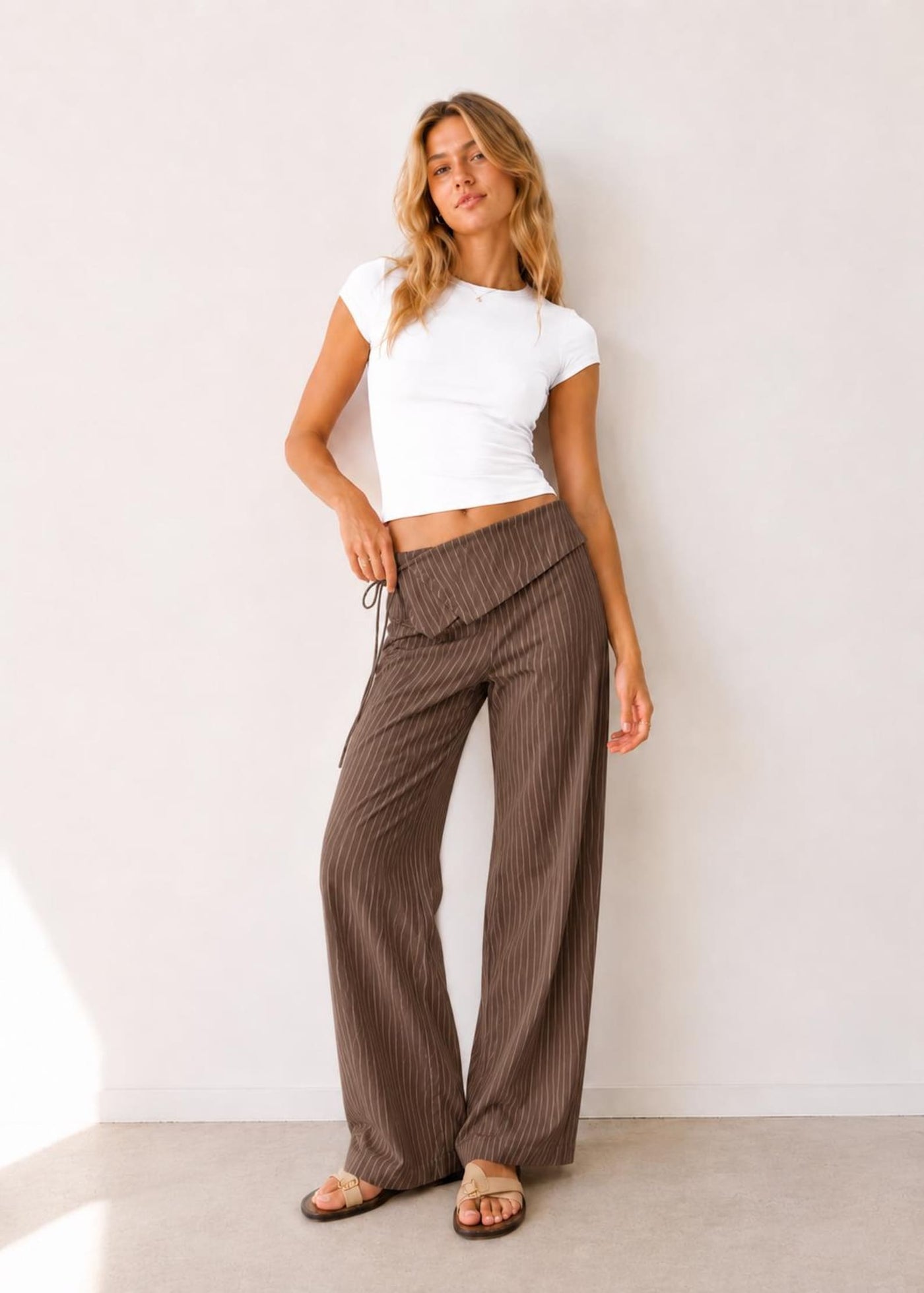 Gianna Trendy Pants Sewing Pattern | XS-XXXL | Straight Pants | Pants Pattern | Low Waist Pants Women Sewing Pattern | Y2K