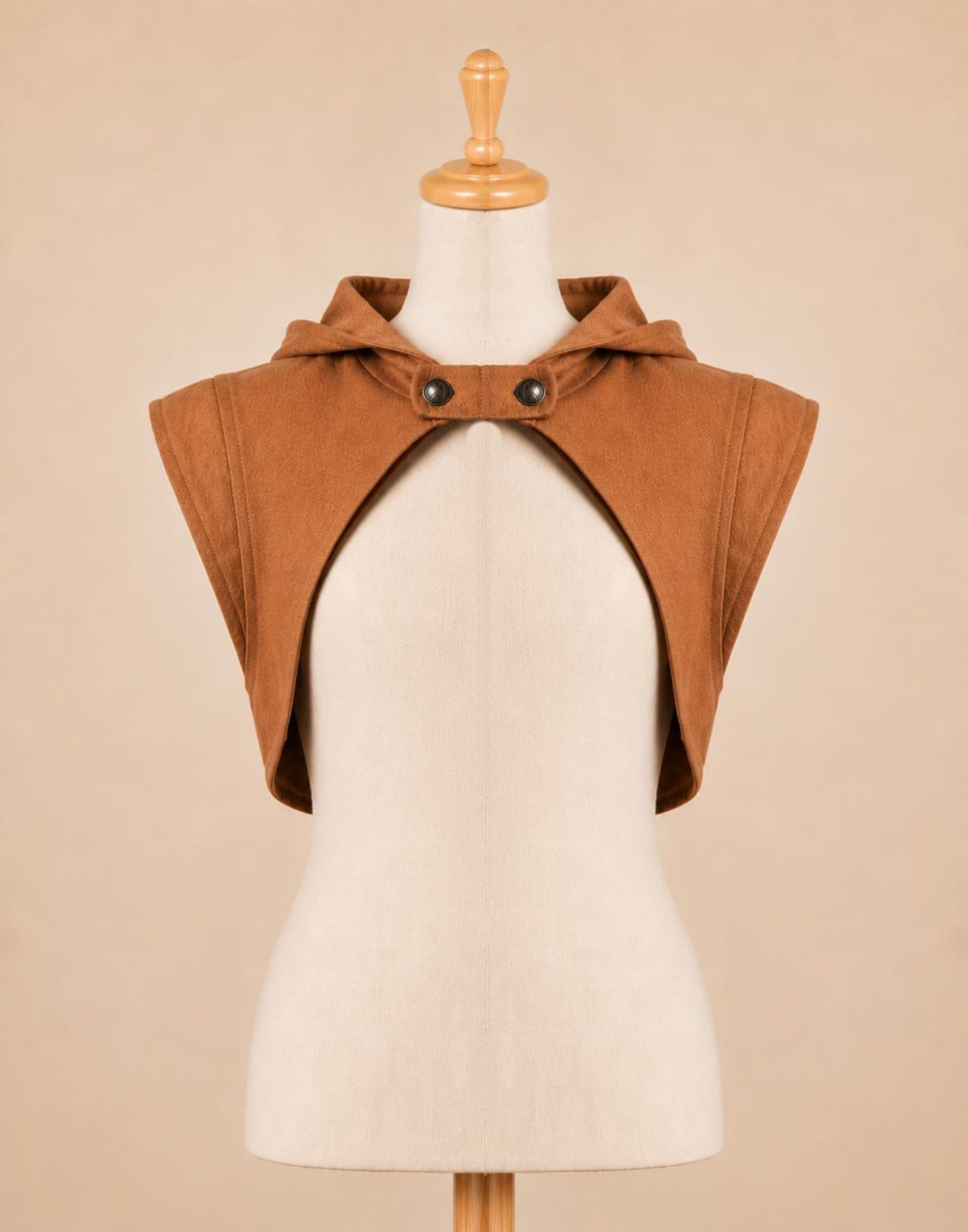 Hooded Vest Sewing Pattern, Cape with Hood Pattern, Cape Pattern, Capelet Pattern, Medieval Dress Pattern, Cosplay Cloak