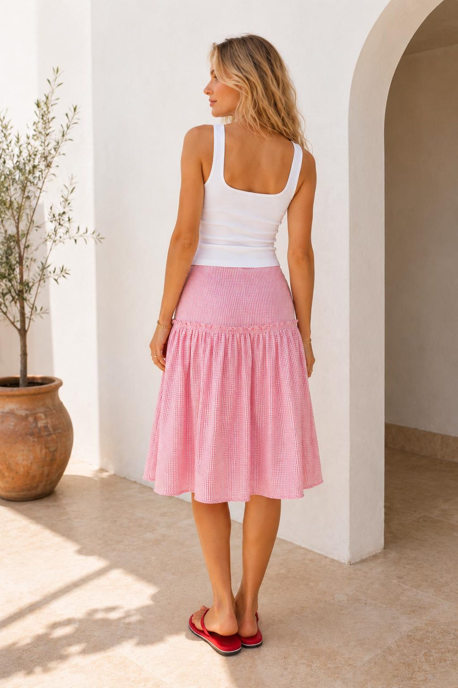 Midi Skirt Sewing Pattern | Skirt Pattern | Women Skirt Pattern | Sewing Patterns | Women Sewing Pattern, Side Tie Skirt