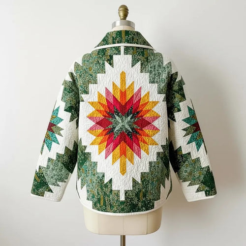 Artful Quilted Jacket Sewing Pattern | Beginner Friendly | Sizes XXS–5XL